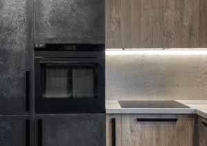 trijų dekoratyvinių apdailų – VIK, BRONX ir Logan – harmonija