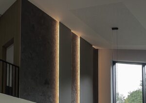 trijų dekoratyvinių apdailų – VIK, BRONX ir Logan – harmonija