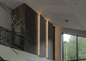 trijų dekoratyvinių apdailų – VIK, BRONX ir Logan – harmonija