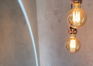 Dekoratyvinis tinkavimas vonioje. Dekoras BRONX